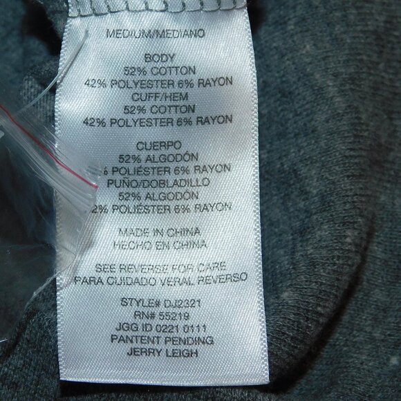 Hoodiebuddie Gray Hoodie Zip Up Size Medium - Picture 7 of 9